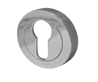 Frelan Hardware JV Concealed Euro Escutcheon Polished Chrome