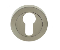 Frelan Hardware JV Concealed Euro Escutcheon Satin Nickel