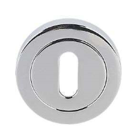 Frelan Hardware JV Concealed Standard Escutcheon Polished Chrome