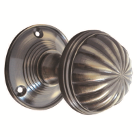 Frelan Hardware JV183M Door Knob on Rose Antique Bronze