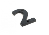 From the Anvil '2' Numeral Black