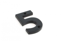 From the Anvil '5' Numeral Black