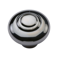 Heritage Brass 38mm C3985 Cupboard Knob Polished Chrome