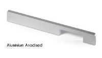 Hettich 'Pro Decor' 250mm Mattawa Cupboard Handle Anodised Aluminium 