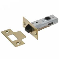 Union J2600 89mm Essential Tubular Latch Electro Brass