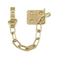 Yale WS6 Door Chain Polished Brass