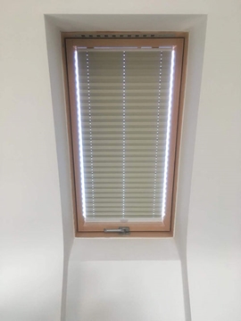 Blackout Pleated Blinds For Conservatories