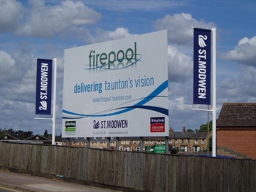 Large Advertising Site Boards