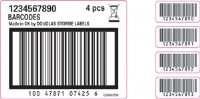 Pre-Printed Company Detail Labels