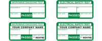 Electrical Safety Test PAT Labels