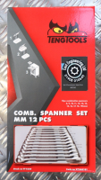 Comb. Spanner Set mm 12 Pcs