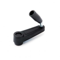 Thermoplastic Cranking Handle with Folding Side Handle