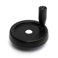 Thermoplastic Solid Control Handwheel with Revolving Handle