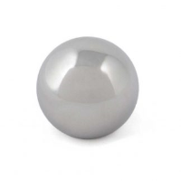 Push-Fit Polished Aluminium Ball Knob