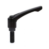 Male Metal Adjustable Indexed Clamping Handle, Heavy Duty