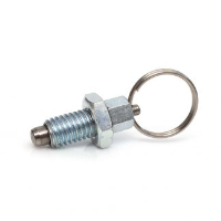 Spring Loaded Index Plunger with Pull Ring
