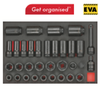 Stockists of TTEISK33 3/4" Drive Impact Socket Set