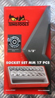 Distributors of Socket Set mm 17 Pcs 1/2"