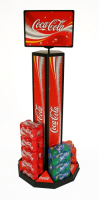 Column Can Stackers For Supermarkets