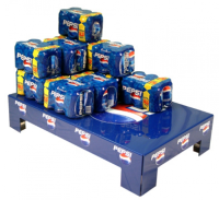 Floor Stacking Products For Service Stations