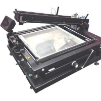 Semi Automatic Solder Paste Printing
