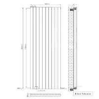 Suppliers of Designer Replacement grc RadArt 840 x 860 Glass Panel