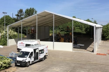 Temporary Buildings With Insulated Panel Walls