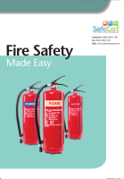 Stockists of Fire Safety Book
