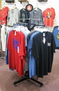 Single Stem Clothing Display Stands