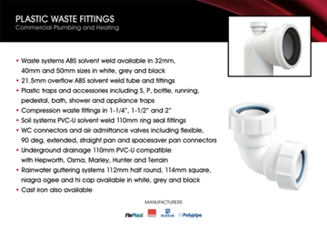 Suppliers Of Plastic Waste Fittings Wiltshire