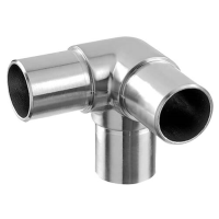 3-Way Tube Connector With 90? Corners - Flush Fitting