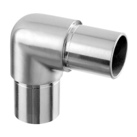 90? (Smooth Radius) Tube Connector - Flush Fitting