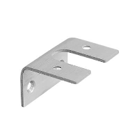 Adapter for Glass Rails - Anodised Finish