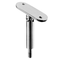 Adjustable Handrail Pillar - Flat Support
