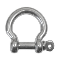 Bow Shackle - Screw Pin - Stainless Steel - Value