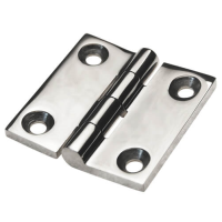 Butt Hinge - 4 Point Fix - Stainless Steel