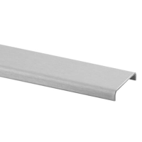 Cap Rail - Aluminium - Glass Edge Protection