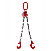 Clevis C Hook - 2 Leg Chain Sling - Grade 80