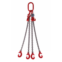 Clevis C Hook - 4 Leg Chain Sling - Grade 80