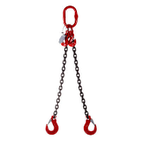 Clevis Hook - 2 Leg Chain Sling - Grade 80