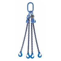 Clevis Hook - 4 Leg Chain Sling - Grade 100