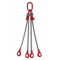 Clevis Hook - Self Lock - 4 Leg Chain Sling - Grade 80