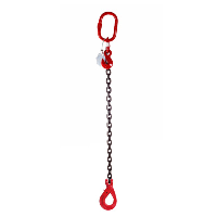 Clevis Hook - Self Lock - Single Leg Chain Sling - G80