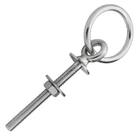 Collared Ring Bolt - Stainless Steel