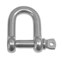 D Shackle - Screw Pin - Stainless Steel - Value