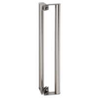 Door Handle - 45 Degree - Stainless Steel - Style 77