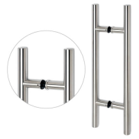 Door Handle - Bar Shape - Stainless Steel - Style 53