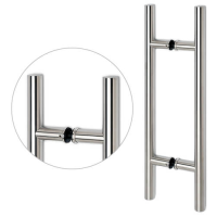 Door Handle - Bar Shape - Stainless Steel - Style 54