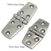 Door Hinge - 6 Point Fix - Stainless Steel