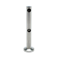 Double End Post Bracket - 10mm Bar Rail